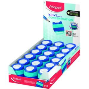 Apara-lápis Maped kidy learn c/1 furo sortido