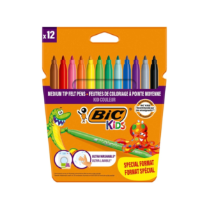 Marcadores de Feltro Kid Couleur BIC 12 un