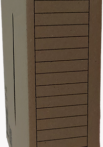 Caixa para arquivo morto liderpapel din a4 cartao reciclado 325 gr lombada 82 mm kraft 325x82x250 mm.