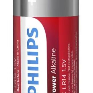 Pilha Alcalina 1,5V C/LR14 Philips