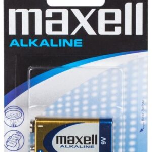 Pilhas Maxell Alkaline 9v