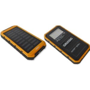 Power Bank Solar (8000mAh) c/Lanterna 6 Leds + SOS - Grundig