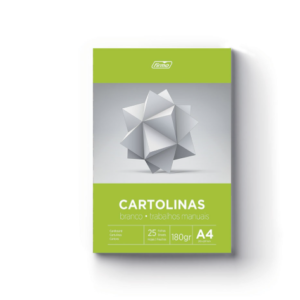 Bloco Cartolinas Brancas A4