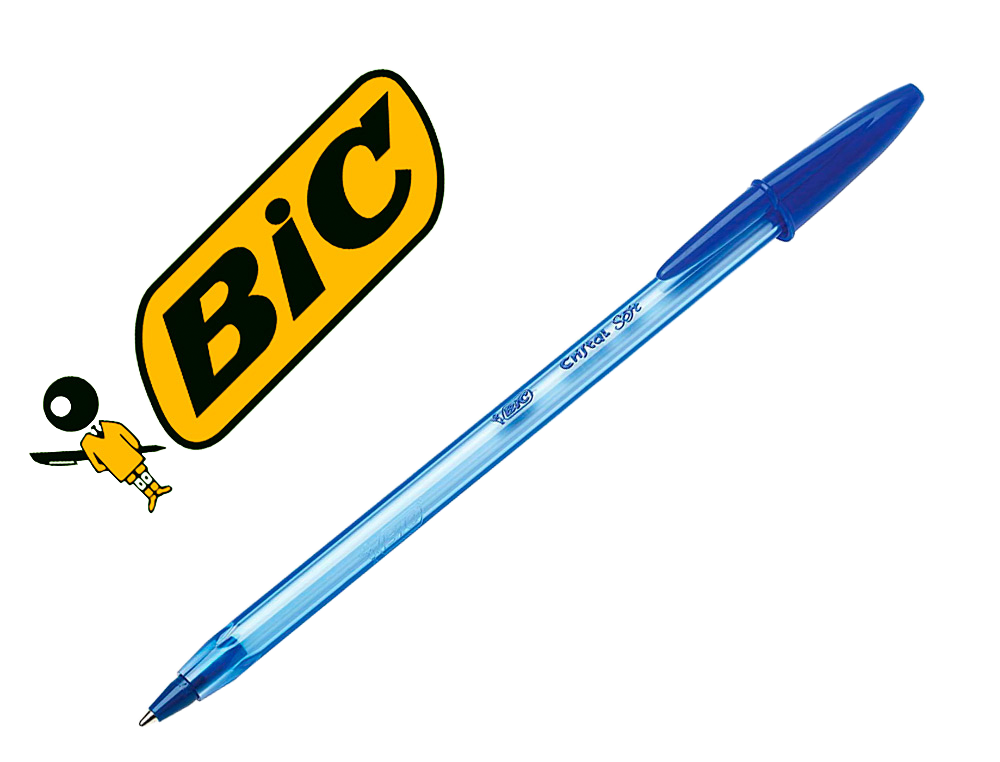 ESFEROGRAFICA BIC CRISTAL SOFT AZUL 1,2MM