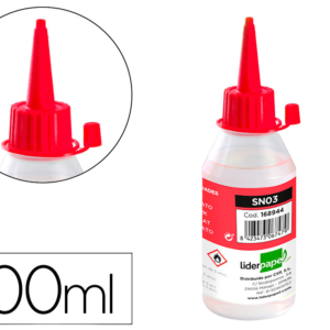 COLA SILICONE LIQUIDA LIDERPAPEL P/MANUALIDADES