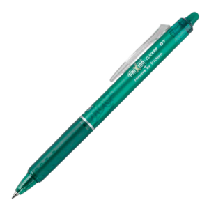 ESFEROGRAFICA PILOT FRIXION  CLICKER APAGAVEL 0,7MM VERDE