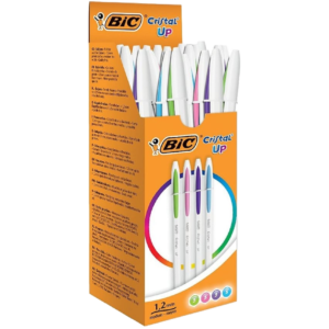 Esferográfica Bic cristal up cores modernas
