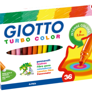 MARCADOR GIOTTO TURBO COLOR C/36 CORES