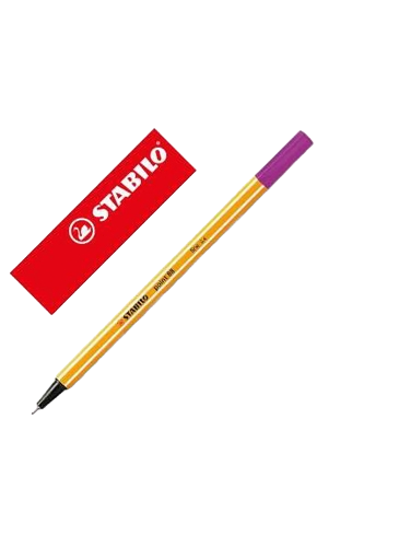 MARCADOR STABILO POINT 88/58 LILAS