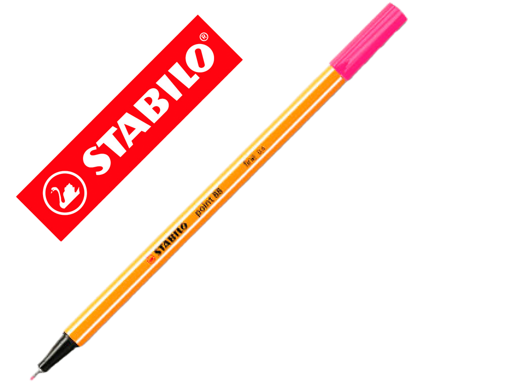 Marcador Stabilo Point 88 Rosa