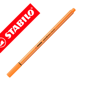 Marcador Stabilo Point 88 Laranja