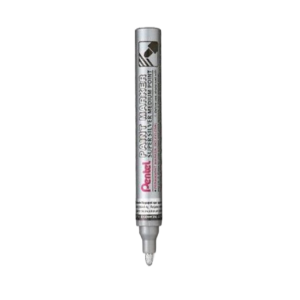 MARCADOR PENTEL PERMANENTE MSP 10 -Z PRATEADO PINTURAS DECORATIVAS F