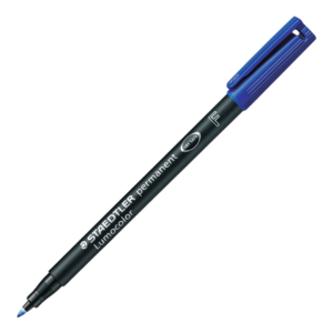 Marcador Permanente Staedtler  F Azul